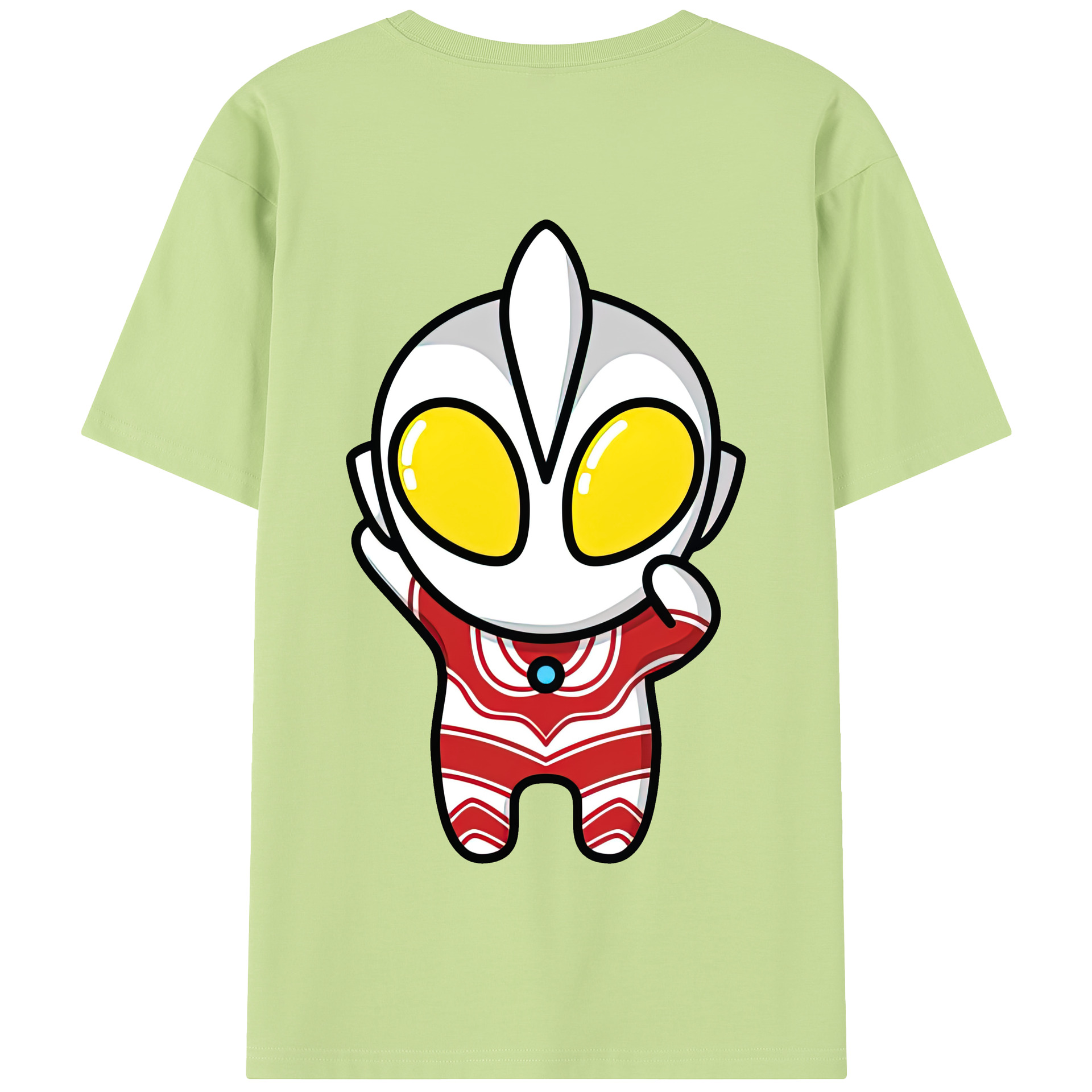 （画像用） ウルトラマン Ultraman 綿100％半袖Tシャツ（背面プリント）